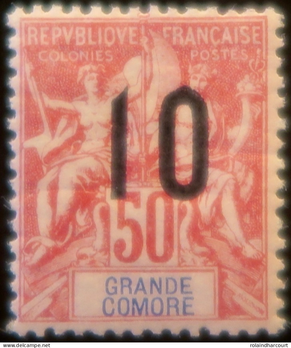 LP3972/88 - 1912 - COLONIES FRANÇAISES - GRANDE COMORE - N°28 NEUF* LUXE - BON CENTRAGE - Neufs