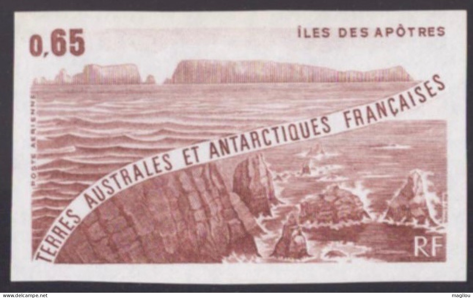 Essai De Couleur  Taaf/fsat Ile Des Apôtres Crozet Yvert PA 73  MNH **3 - Ongetande, Proeven & Plaatfouten