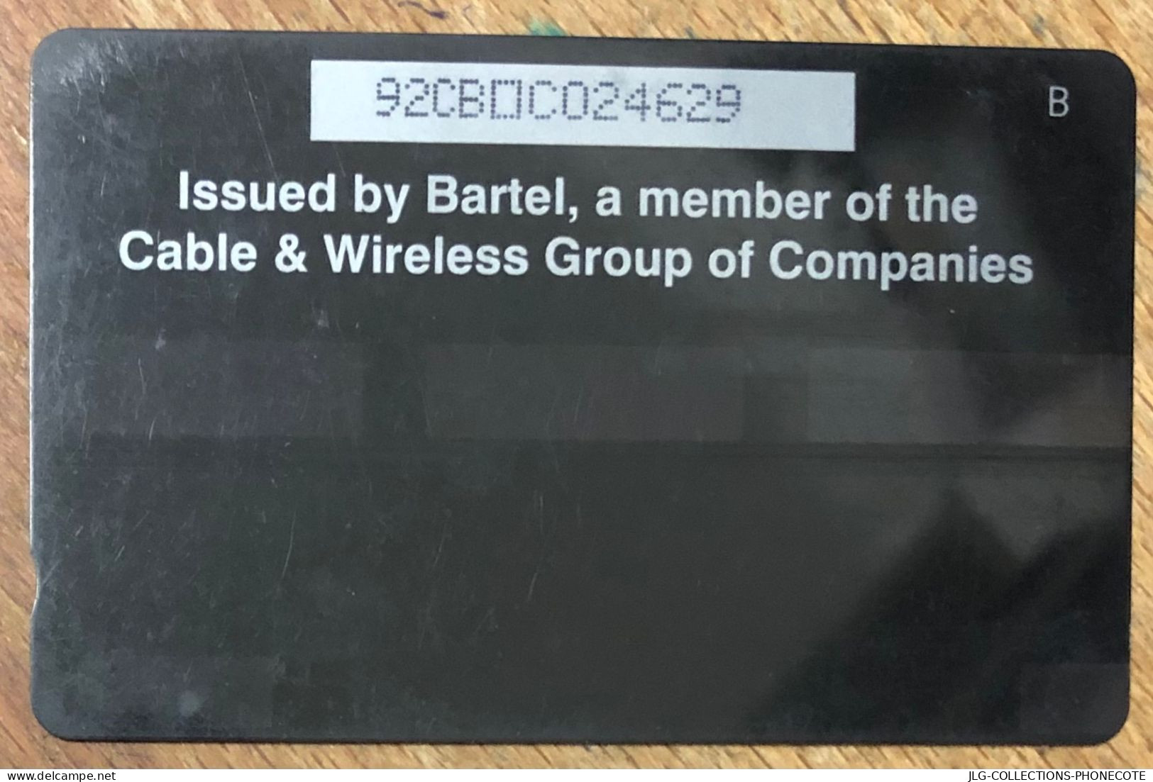 BARBADOS CRUISE TERMINAL B$ 10 CARIBBEAN CABLE & WIRELESS SCHEDA PREPAID TELECARTE TELEFONKARTE PHONECARD - Barbades