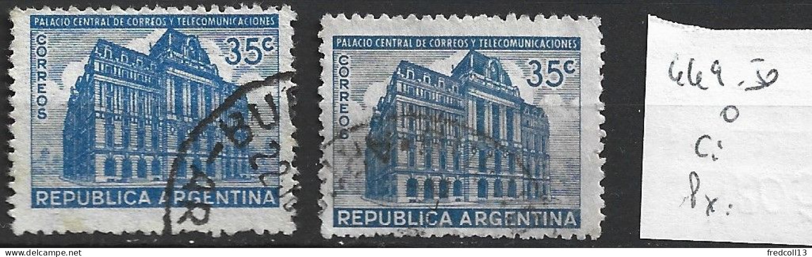 ARGENTINE 449-50 Oblitérés Côte 0.40 € - Used Stamps