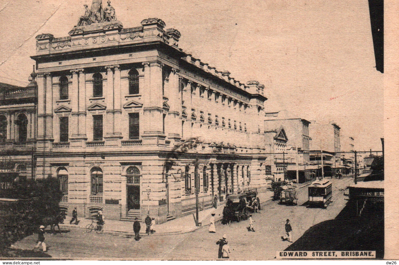 Australie (Queensland) Edward Street, Brisbane 1909 - Brisbane