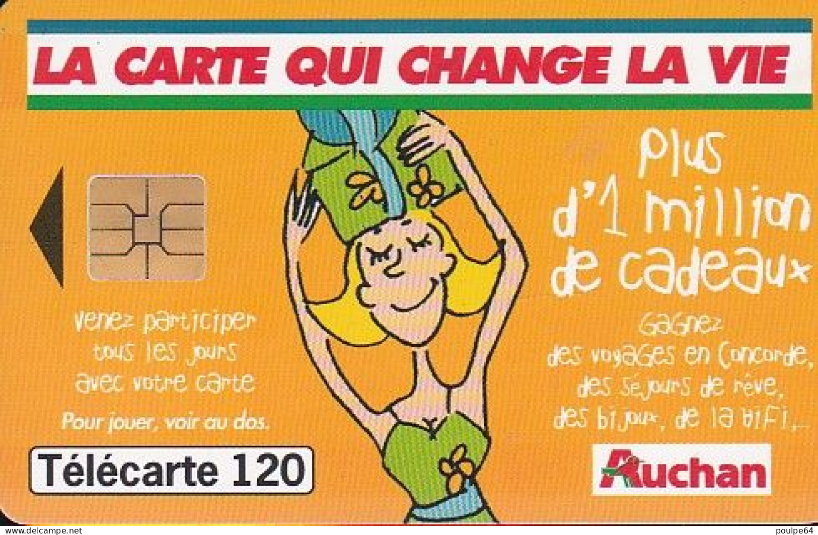 F1011  09/1999 - AUCHAN ORANGE - 120 SO3 - 1999