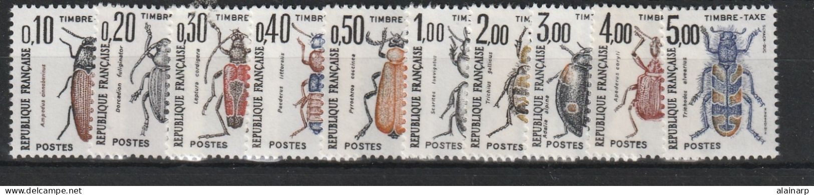 1983 > Insectes (YT 103-112**) - 1960-.... Mint/hinged