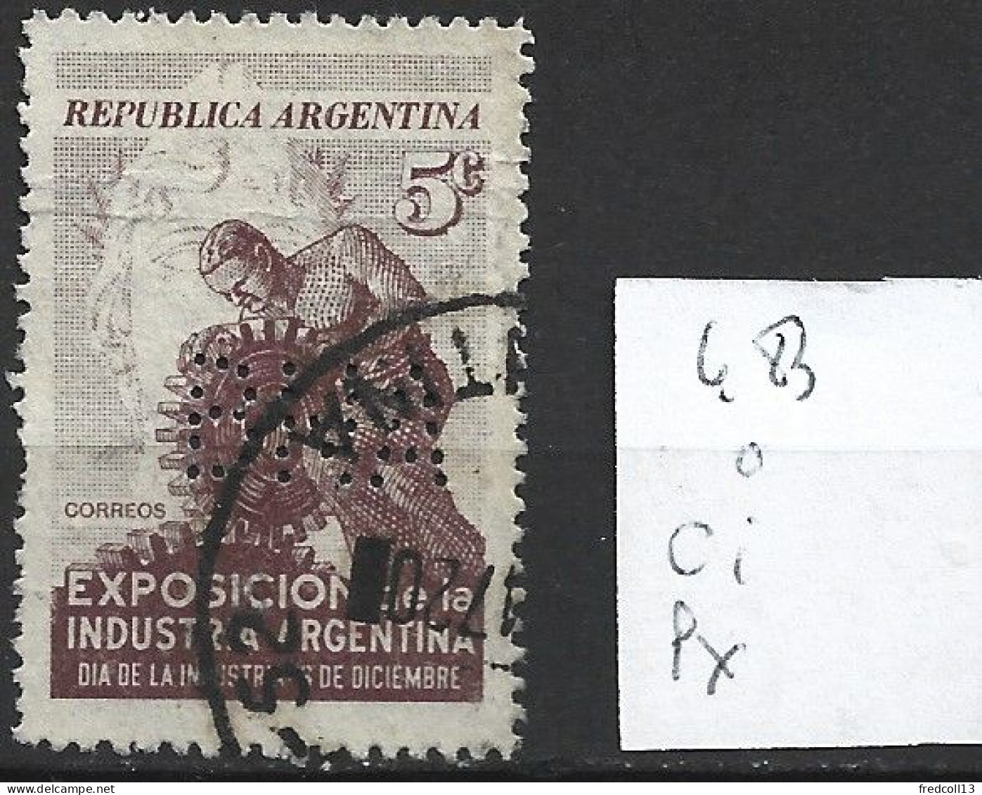 ARGENTINE 483 Oblitéré Côte 0.15 € - Used Stamps