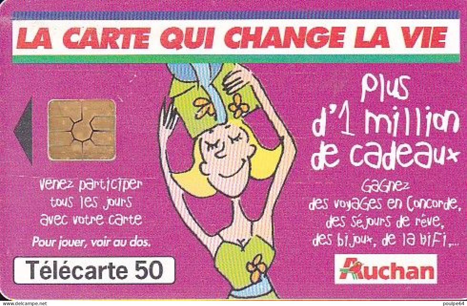 F1012  09/1999 - AUCHAN PRUNE - 50 GEM2 - 1999