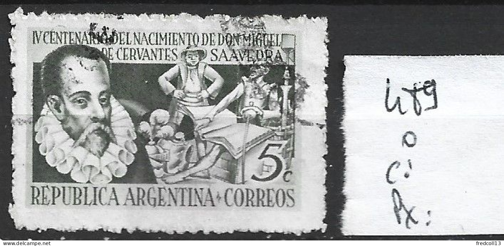 ARGENTINE 489 Oblitéré Côte 0.15 € - Used Stamps