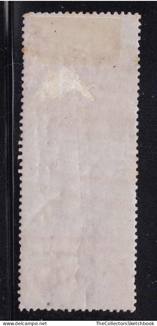 GB Fiscals / Revenues Foreign Bill;  £1/10/  Lilac And Carmine Average Used Barefoot 65 (thick Glossy Paper) - Fiscaux