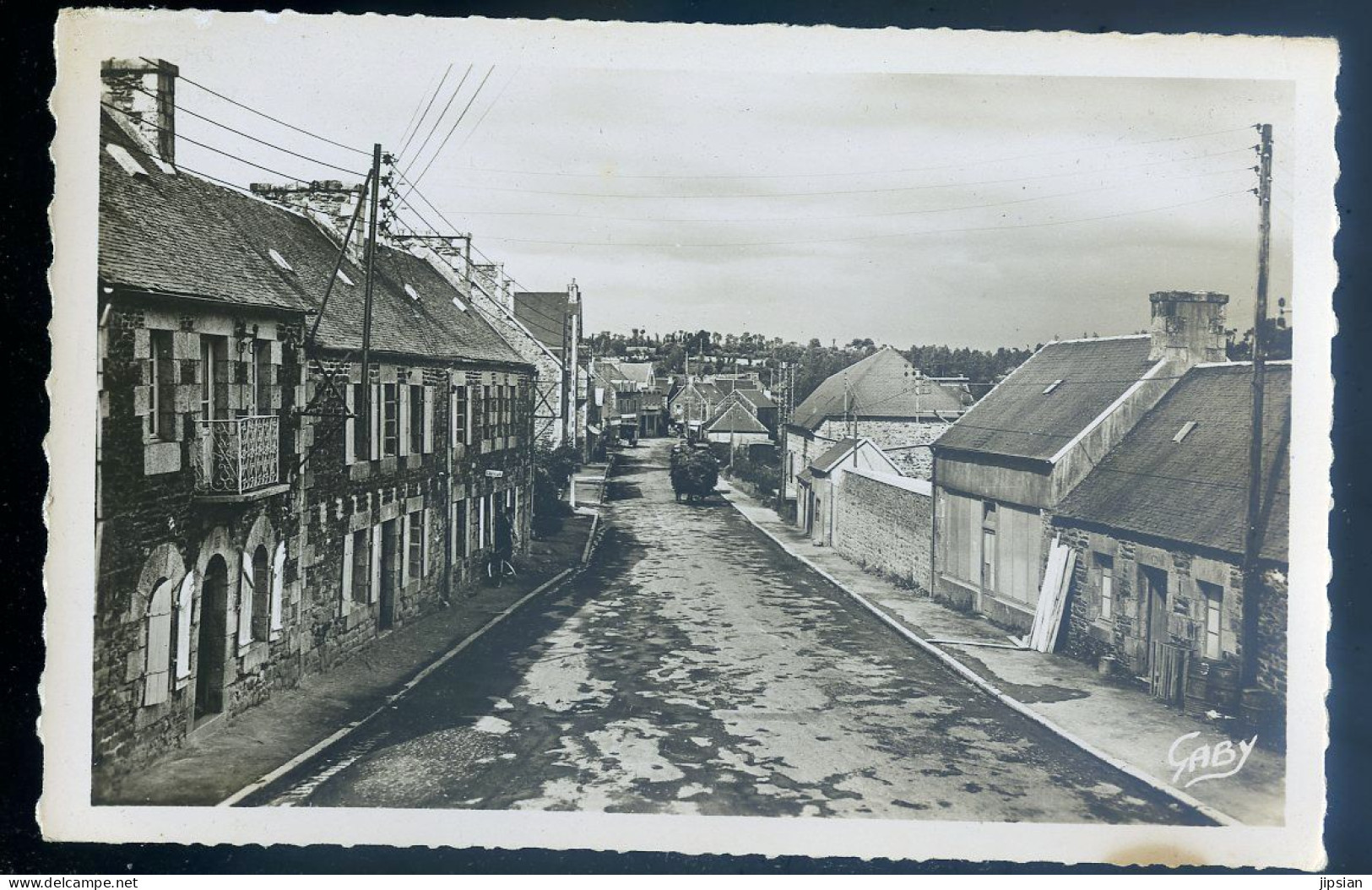 Cpsm Du 22 Callac Rue De La Gare LANR84 - Callac