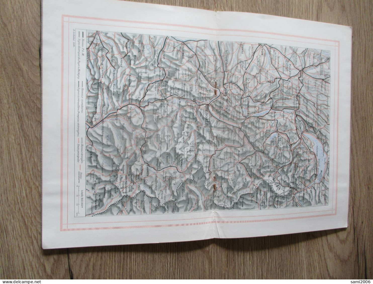 ATLAS PLM  SNCF CHEMINS DE FER  SAVOIE DAUPHINE - Railway & Tramway