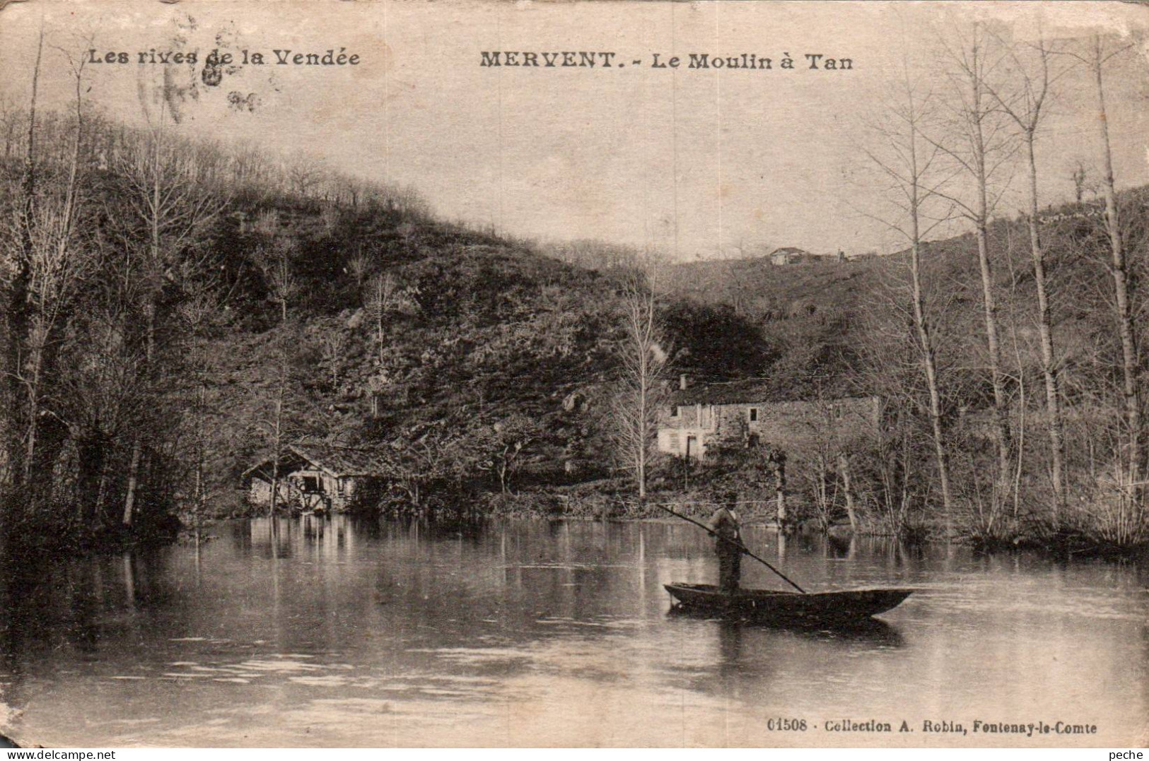 N°118008 -cpa Mervent -le Moulin à Tan- - Water Mills