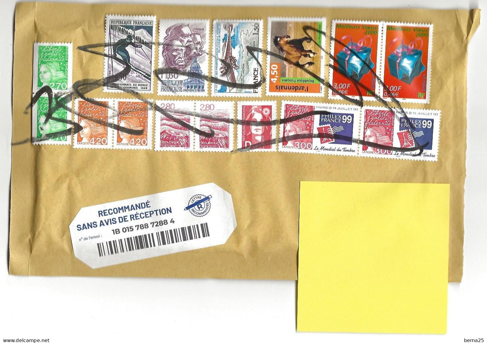 CENTRE DU COURRIER DES FINS PRES MORTEAU DANS LE DOUBS SUPERBE OBLITERATION MANUELLE A VOIR! - Used Stamps