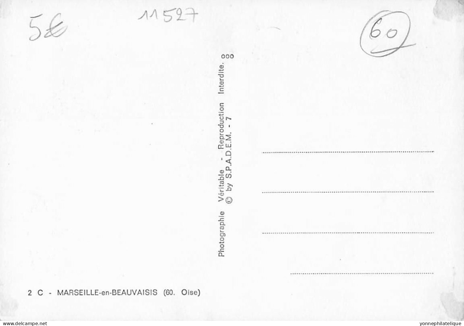 60 - OISE - MARSEILLE-EN-BEAUVAISIS - Multi Vues - 11527 - Marseille-en-Beauvaisis