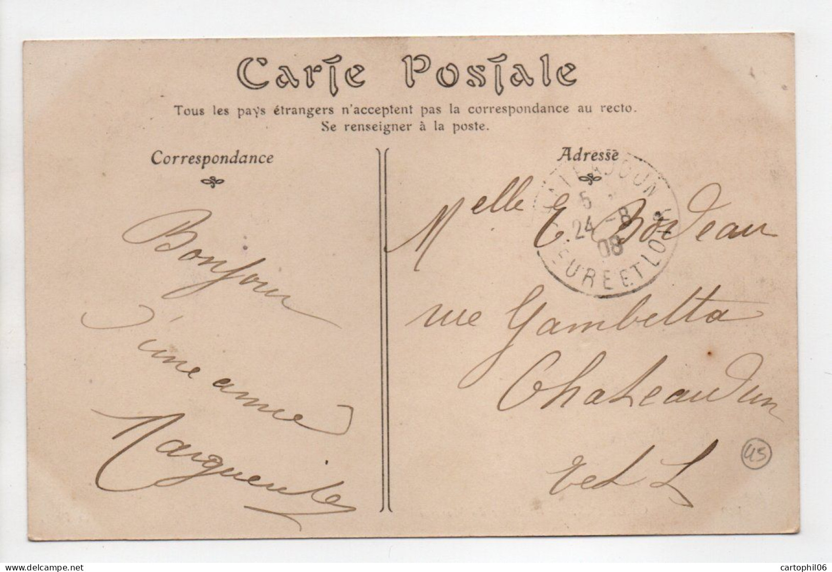 - CPA ORLÉANS (45) - La Place Du Martroi 1908 (belle Animation Avec Tramways) - Photo Neurdein 140 - - Orleans