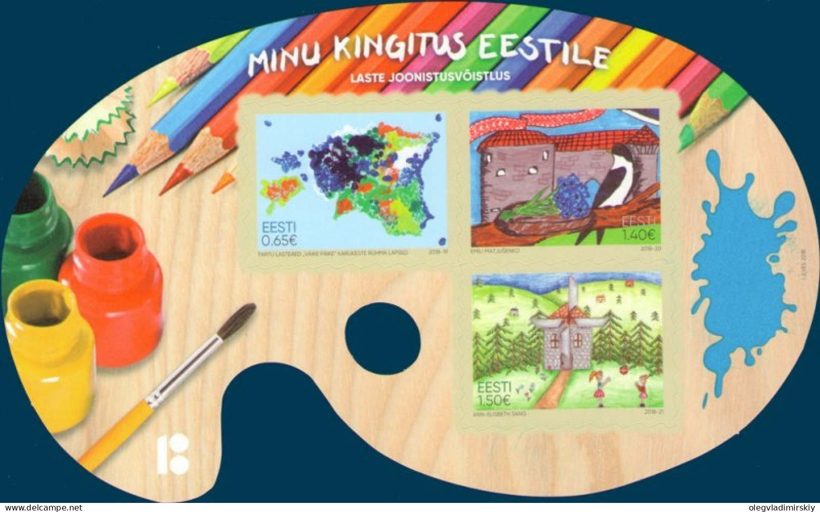 Estonia Estland Estonie 2018 Children’s Picture Block MNH - Estonie