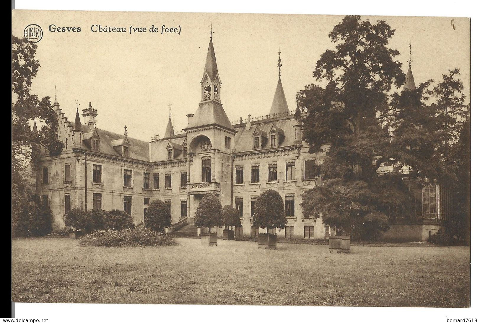 Belgique  -  Gesves  - Le Chateau  - Vue De Face - - Gesves