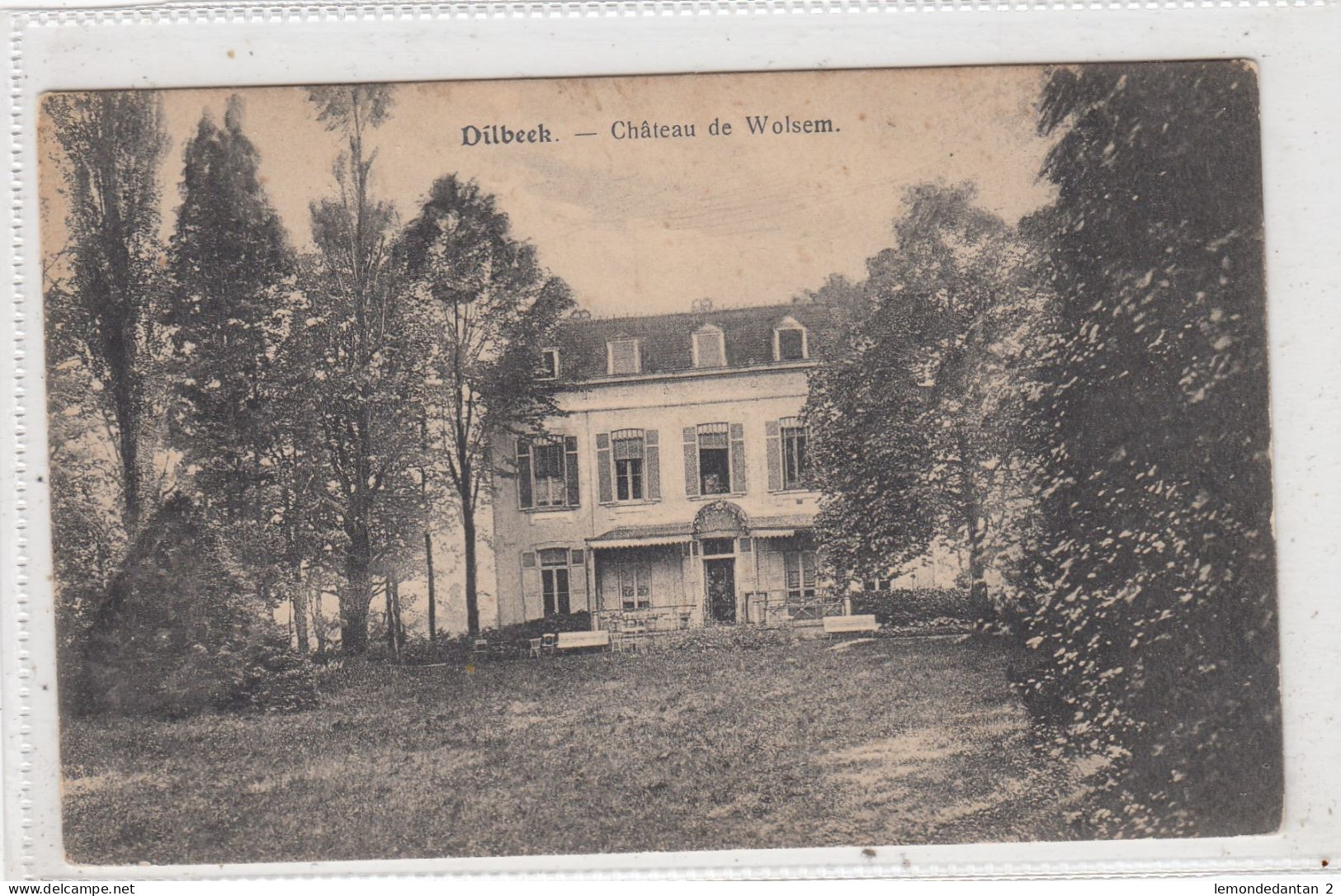 Dilbeek. Chateau De Wolsem. * - Dilbeek