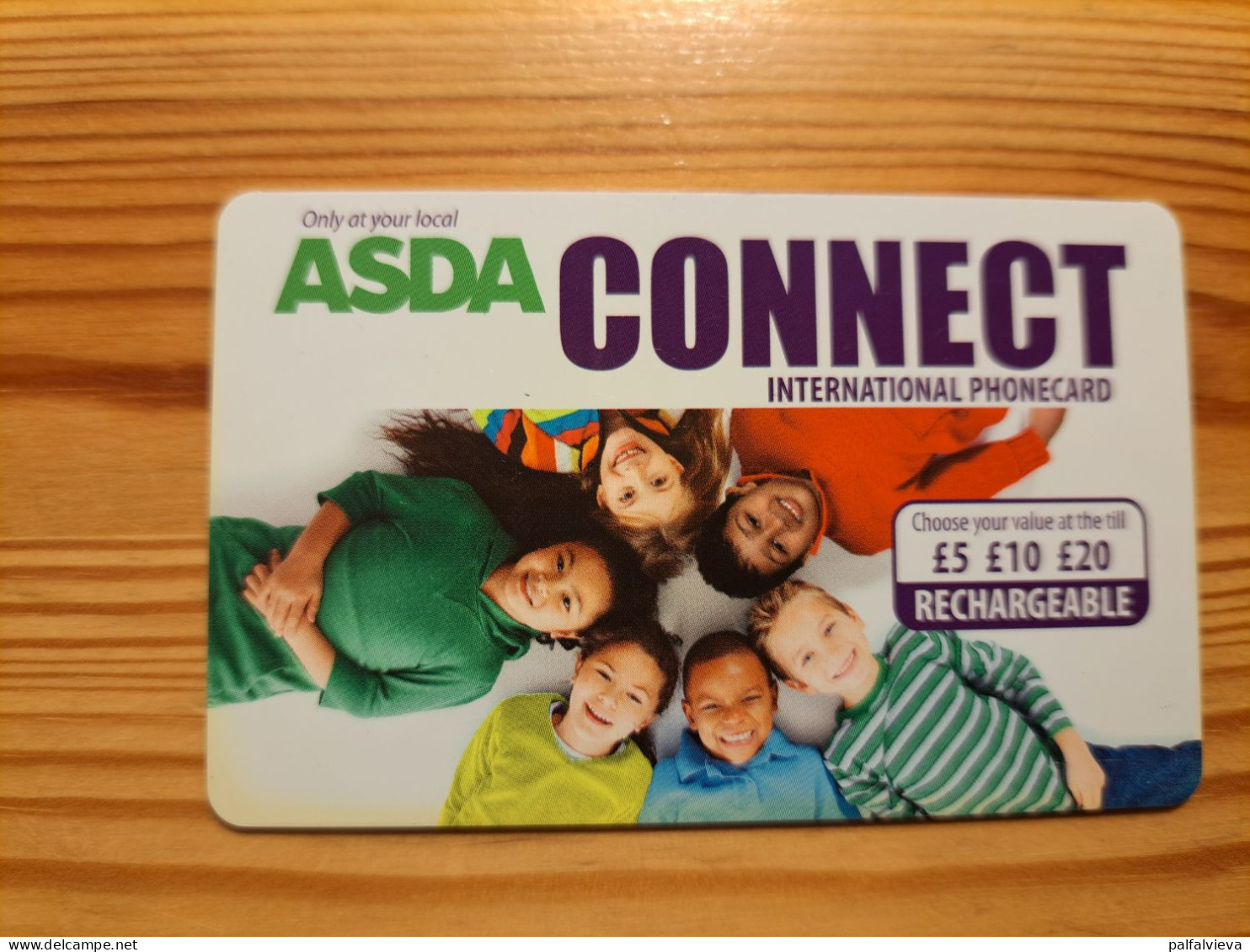 Prepaid Phonecard United Kingdom, IDT, Asda Connect - [ 8] Firmeneigene Ausgaben
