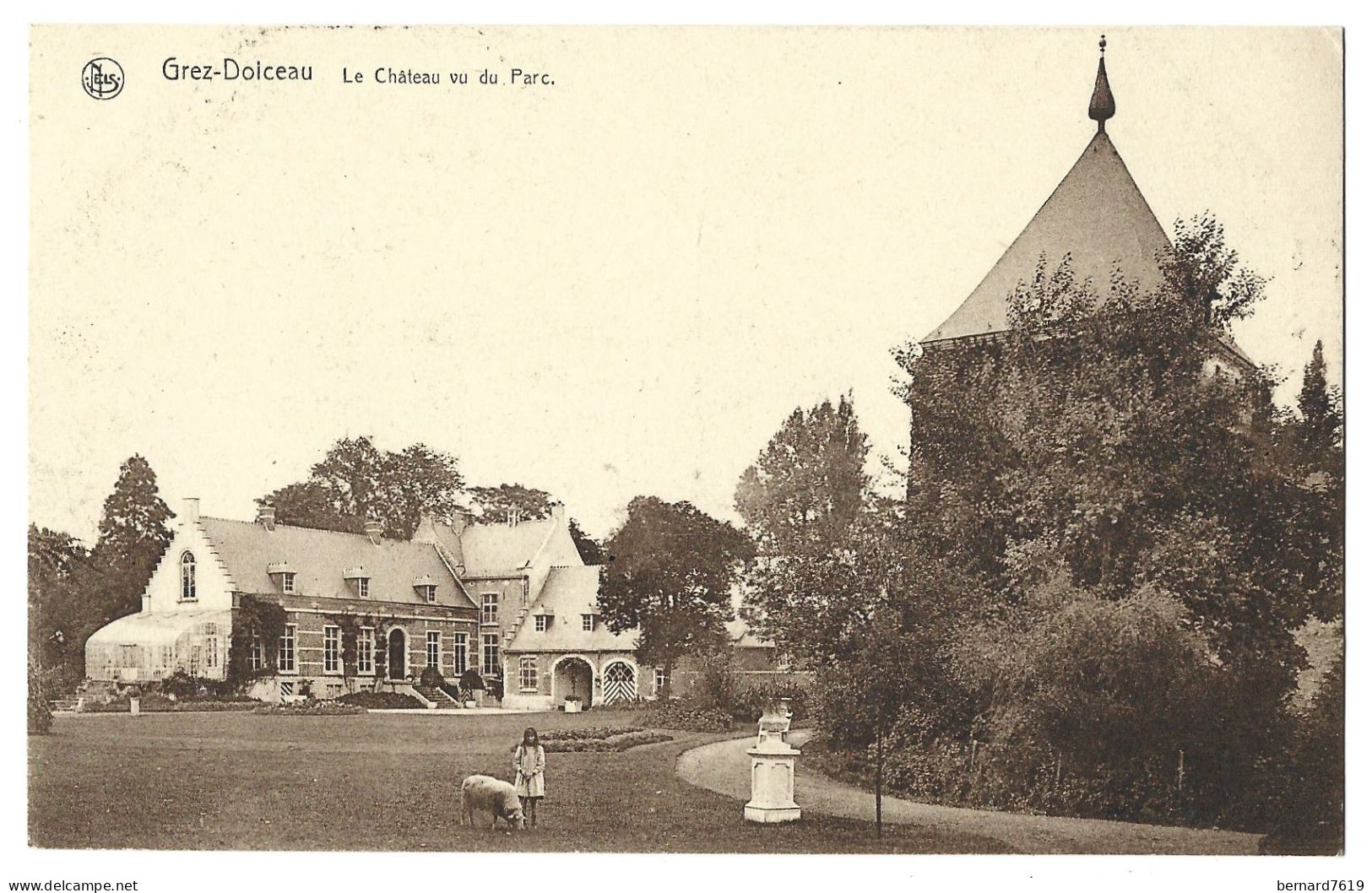 Belgique  -  Grez Doiceau  - Le  Chateau Vu Du Parc - Graven