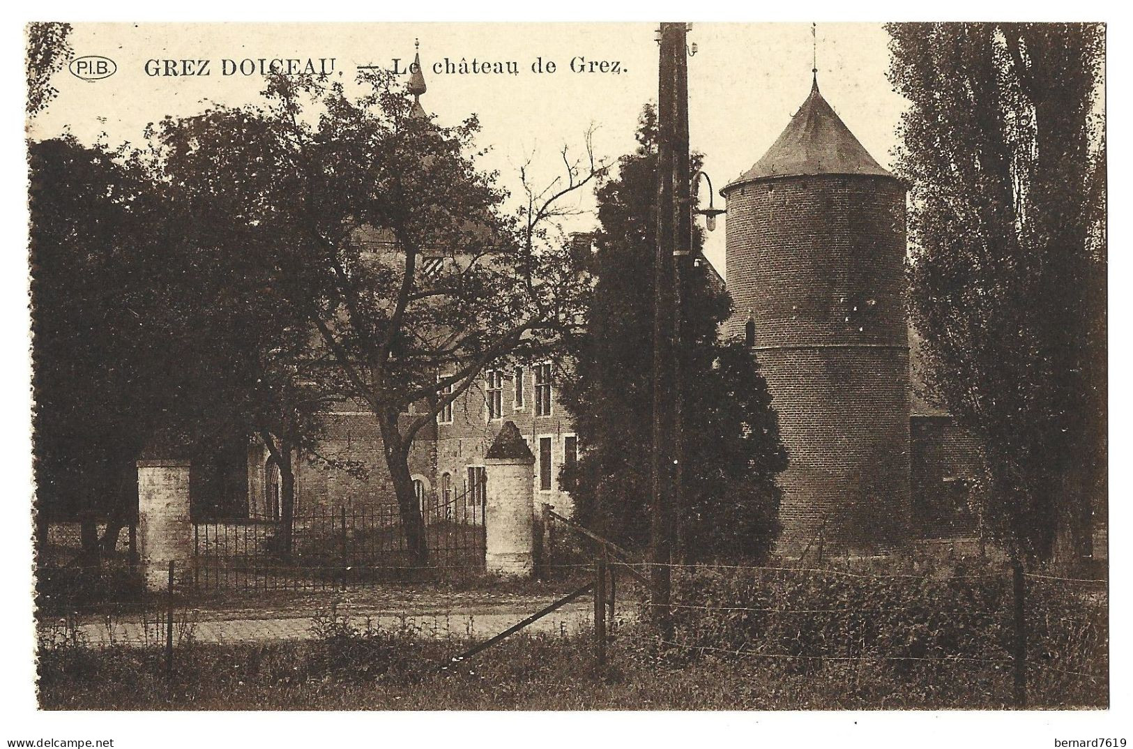 Belgique  -  Grez Doiceau  - Le  Chateau De Grez - Ecris Par Les Proprietaires - Grez-Doiceau