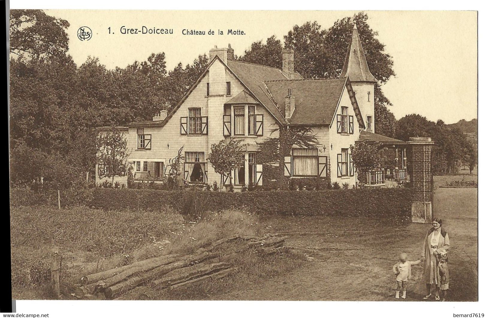 Belgique  -  Grez Doiceau  -chateau De La Motte -  - M Bauchau  - Le Kuyper  De Willeny - Grez-Doiceau