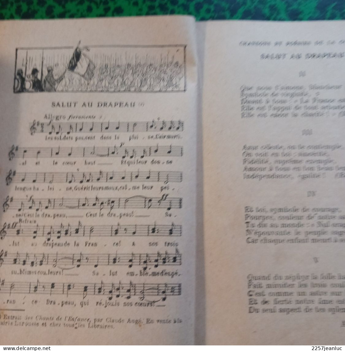 Chansons Et Poésies De La Guerre Editions Larousse 1916  * Les Livres Roses N: 172 - 6-12 Ans