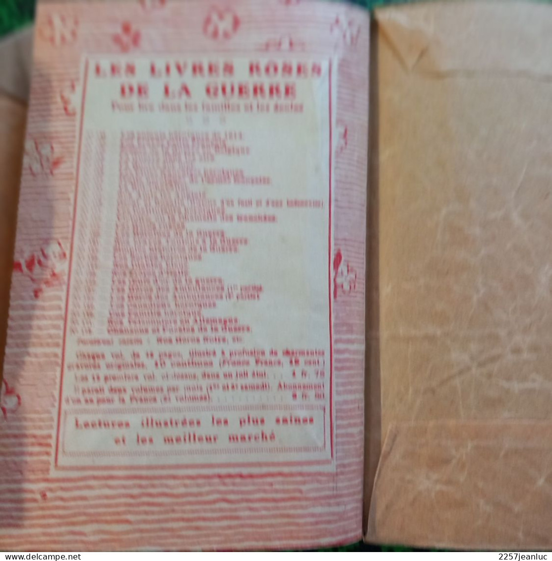 Chansons Et Poésies De La Guerre Editions Larousse 1916  * Les Livres Roses N: 172 - 6-12 Ans