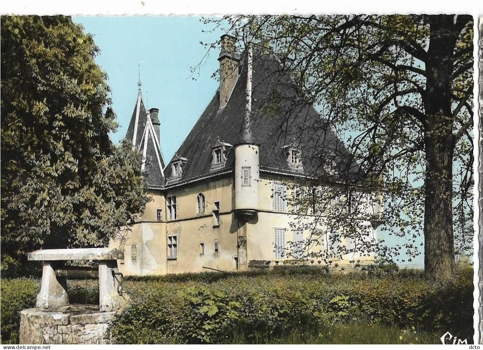 GUEUGNON (7) Château De Mazoncle Cim 17, Cpsm GF (envoi 1963) - Gueugnon