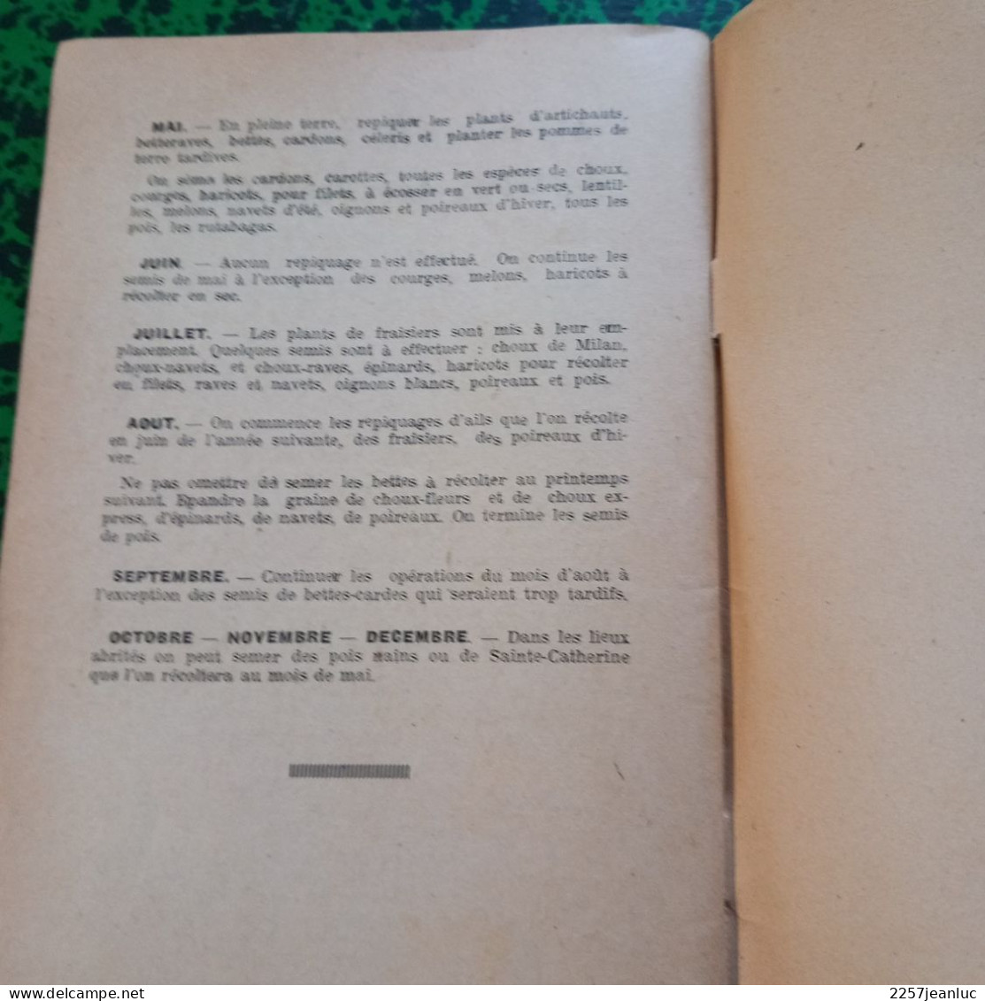 Culture  Légume à L'Usage Des Cultivateurs  Editions Gutenberg à Lyon De 1943 - Michelin (guias)