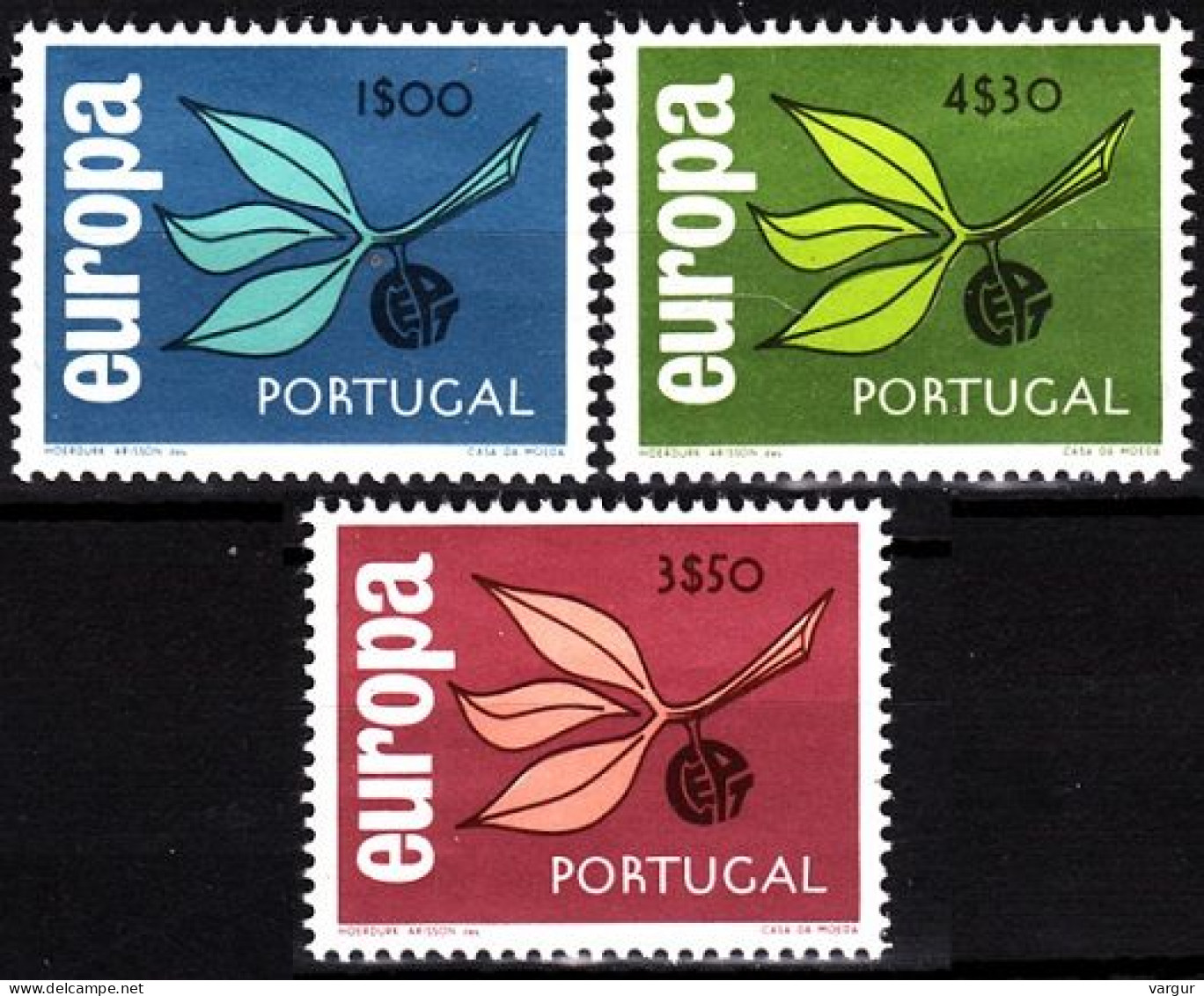 PORTUGAL 1965 EUROPA. Complete Set, MNH - 1965