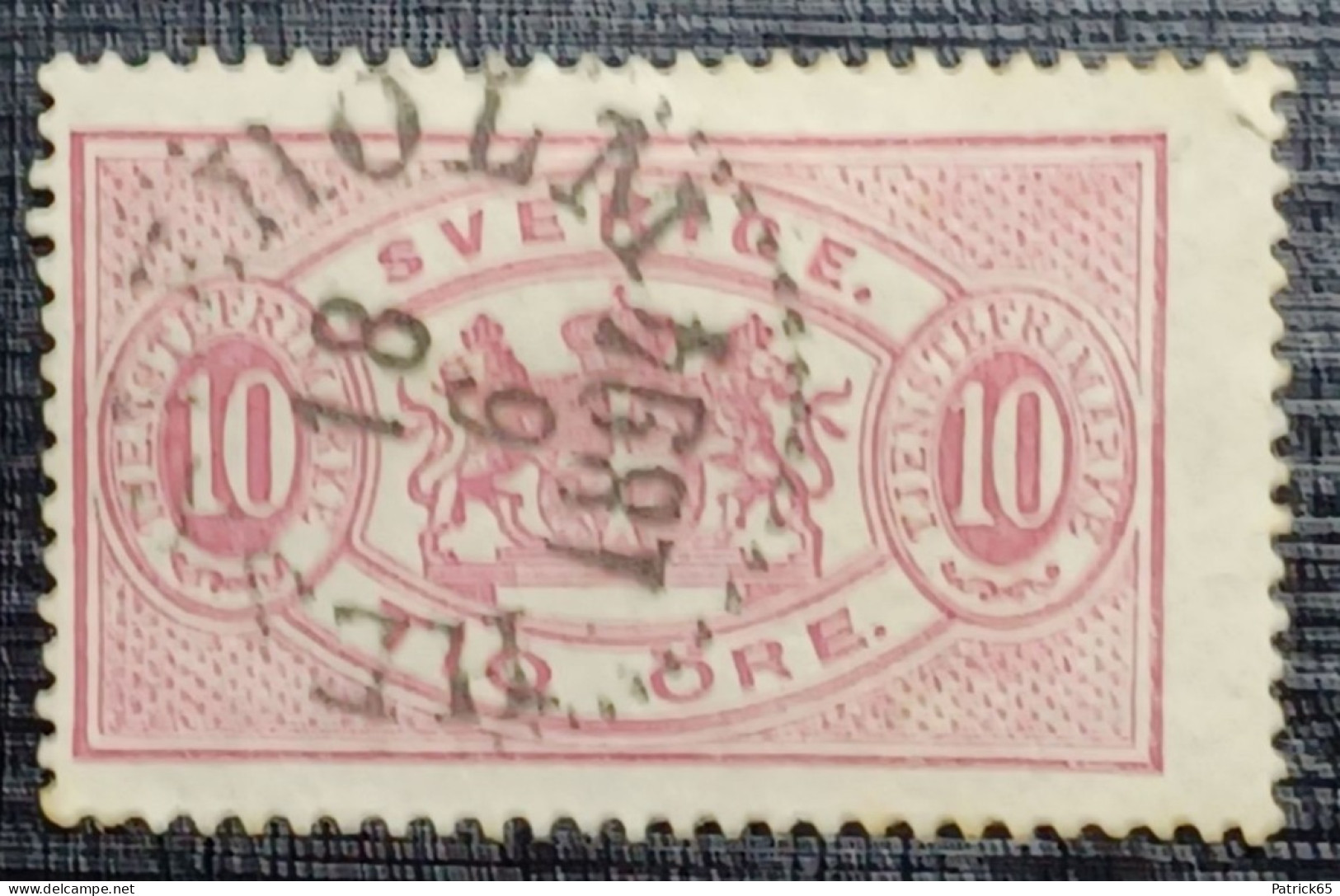 Zweden 1874 Yv.nr.S 5 T.13  Used - Dienstzegels