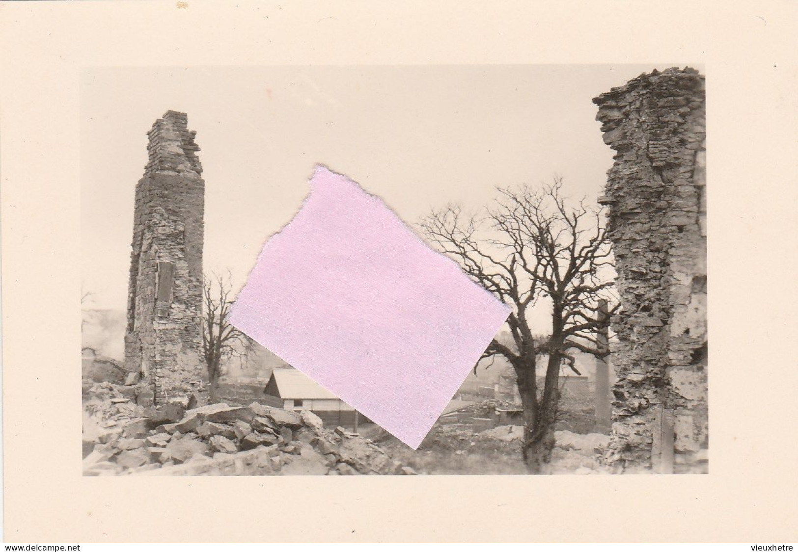 Saint Vith Sankt Vith  St Vith   Guerre / Post Ww2  1947 Photo 10,5 X 7,5 - Saint-Vith - Sankt Vith