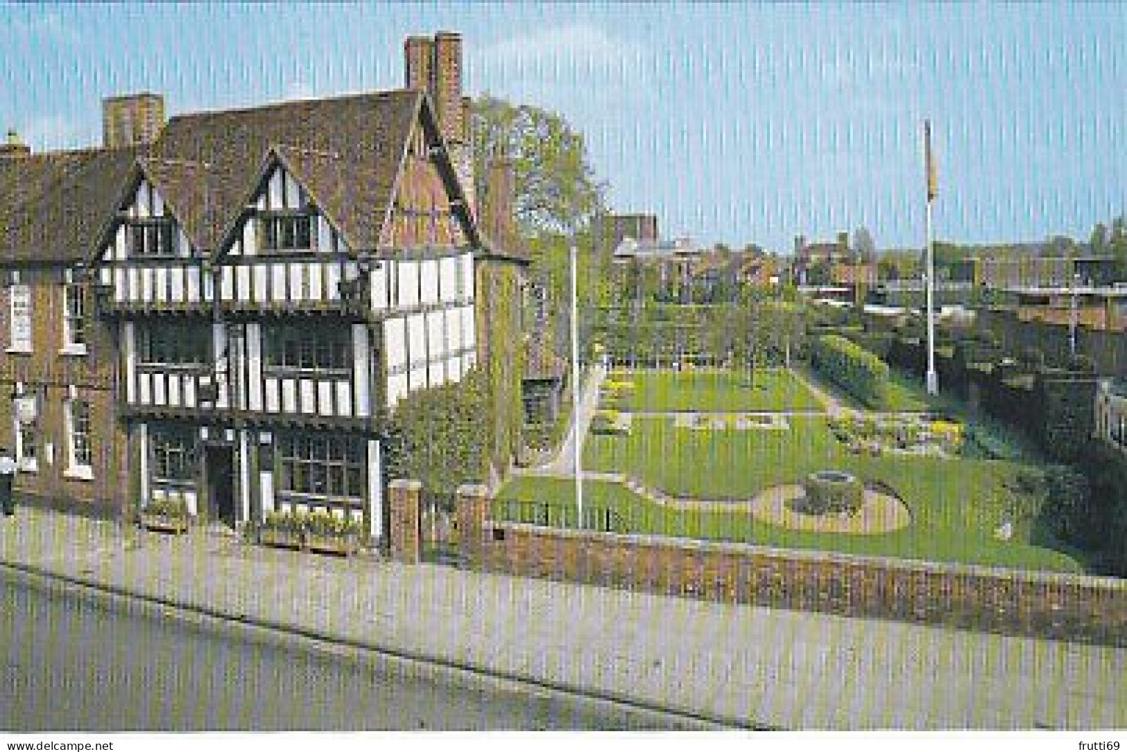 AK 182385 ENGLAND - Stratford-upon-Avon - Nash's House And New Place - Stratford Upon Avon