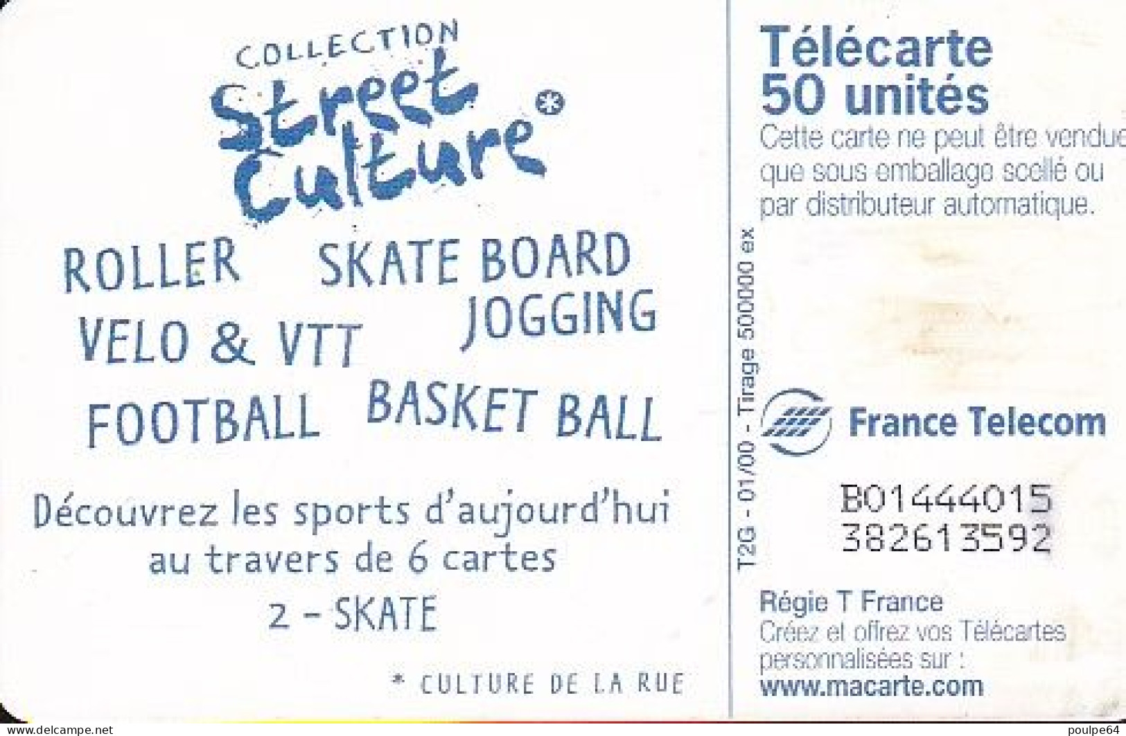 F1026A  01/2000 - SKATE - 50 GEM2 - 2000