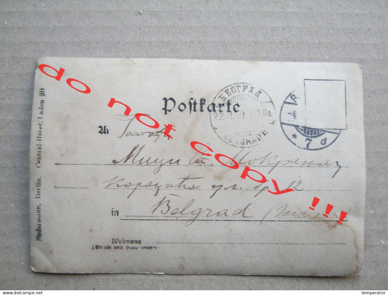 Stevan Mokranjac ( 1899 ) / Signature, Wrote And Signed ! - Recipient: Mica Mokranjac - Historische Personen