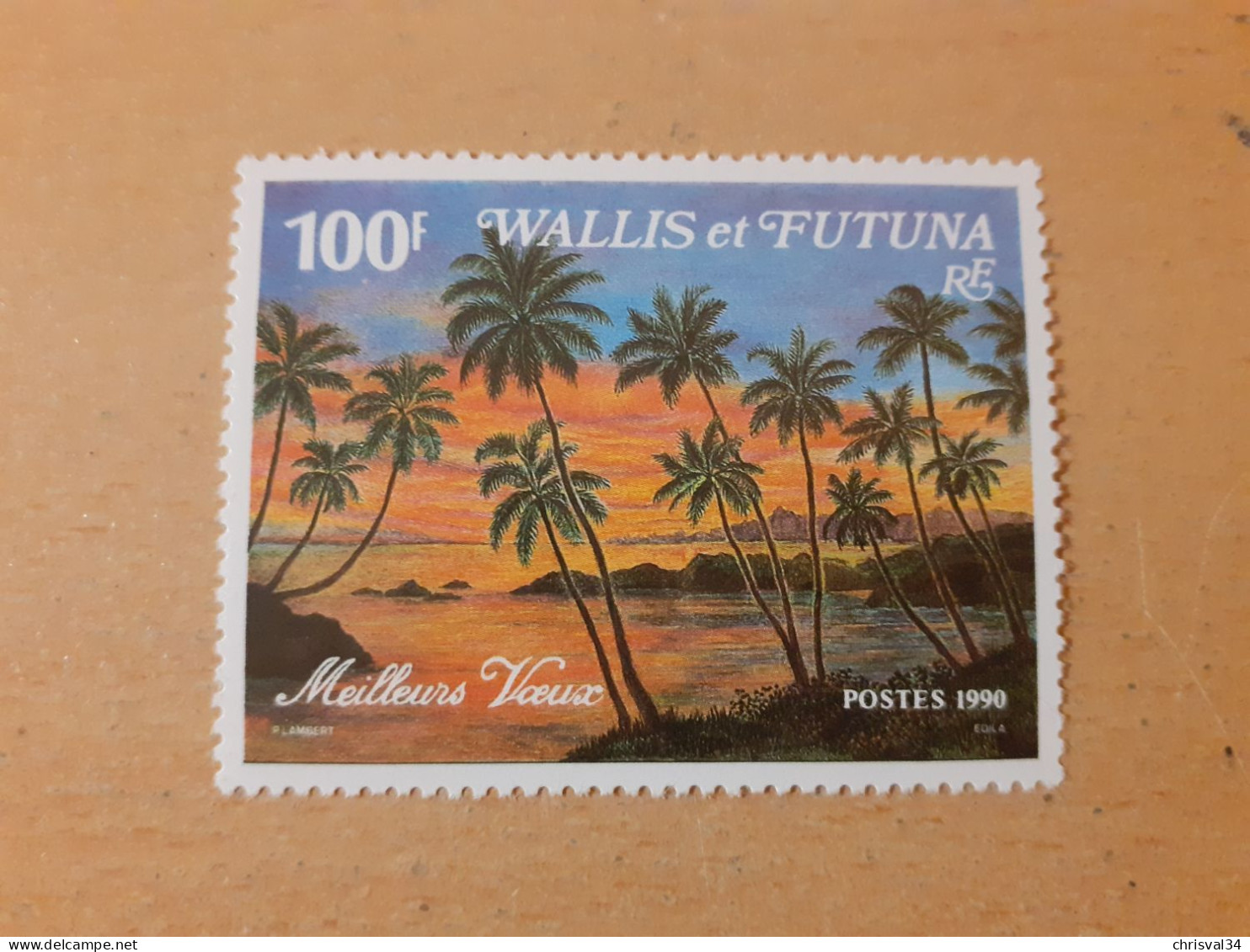 TIMBRE  WALLIS-ET-FUTUNA    N  404A    COTE  3,40  EUROS   NEUF  SANS   CHARNIERE - Neufs