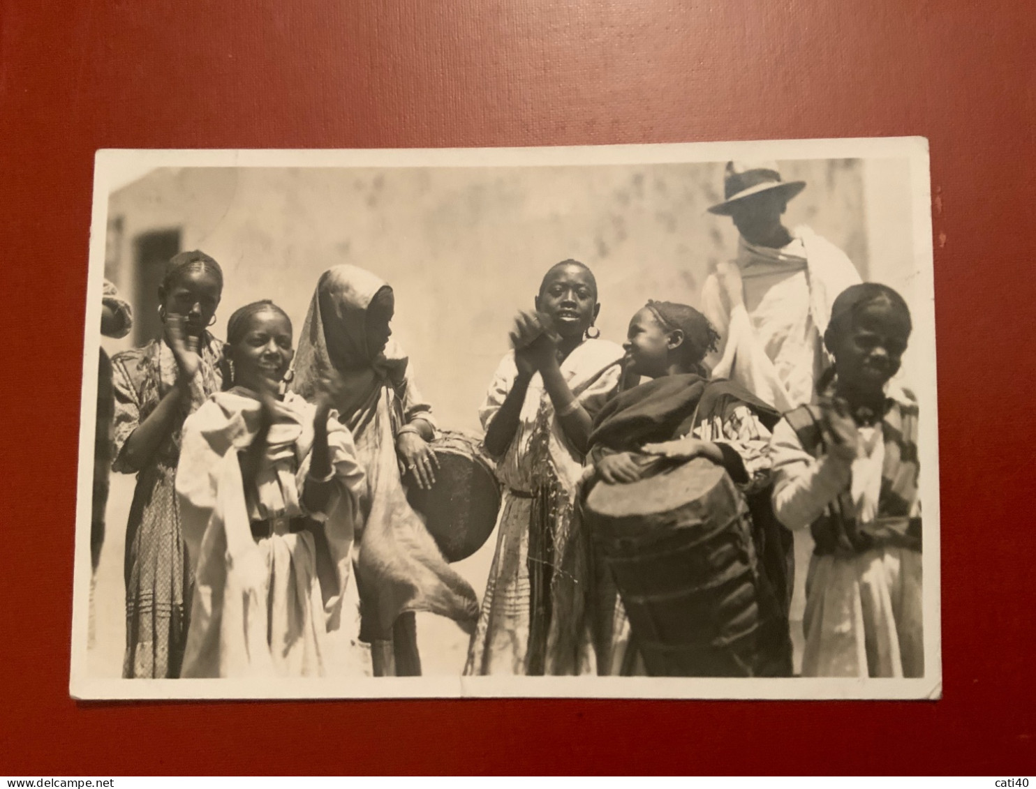 COLONIE ITALIANE - RICORDO DI UN’EPOCA - BELLA FOTOGRAFIA  DALL’ERITREA PER TERAMO IL 23/1/36 - Afrique Orientale Italienne