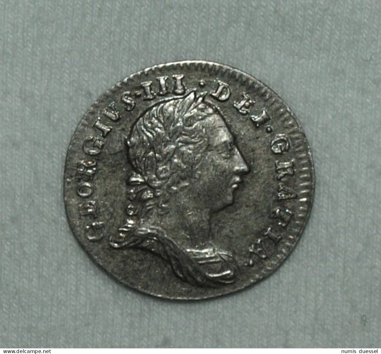 Silber/Silver Prooflike Maundy Großbritannien/Great Britain George III, 1762, 3 Pence VZ+/XF+ - Maundy Sets & Commemorative
