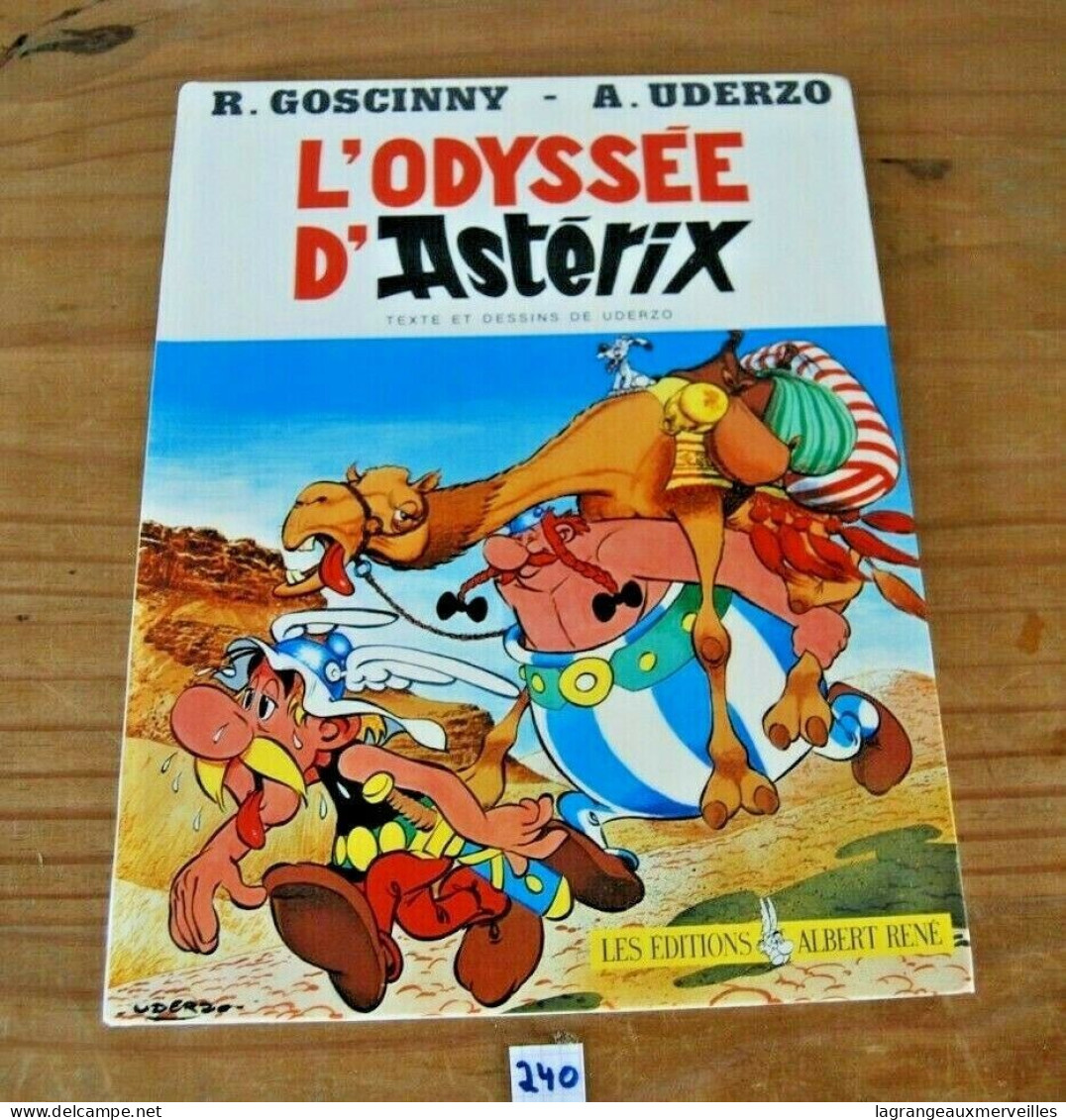 C240 BD - L'odyssée D'Astérix - Uderzo - 1981 - Asterix