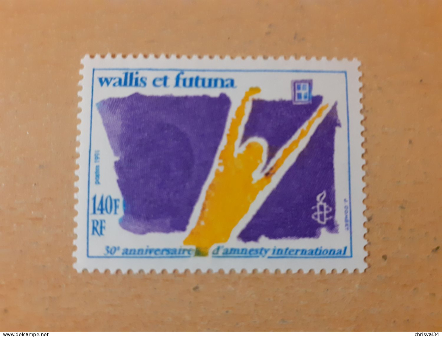 TIMBRE  WALLIS-ET-FUTUNA    N  417    COTE  4,60  EUROS   NEUF  SANS   CHARNIERE - Neufs
