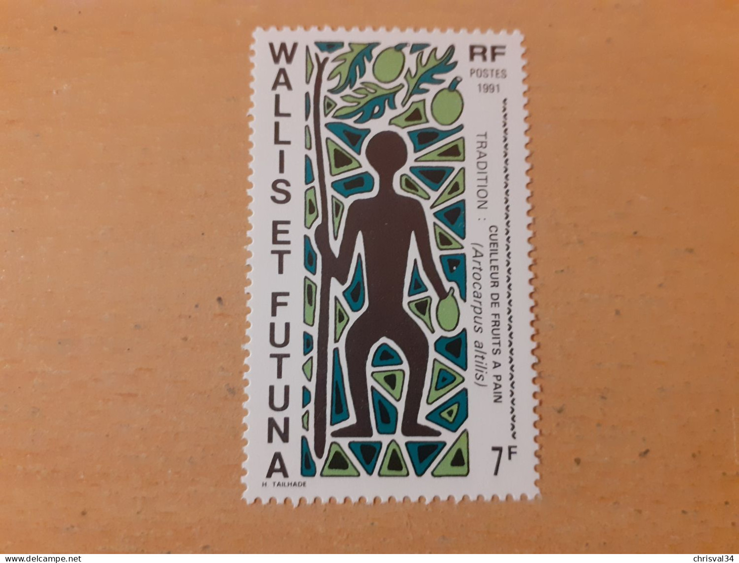 TIMBRE  WALLIS-ET-FUTUNA    N  416    COTE  0,30  EUROS   NEUF  SANS   CHARNIERE - Neufs