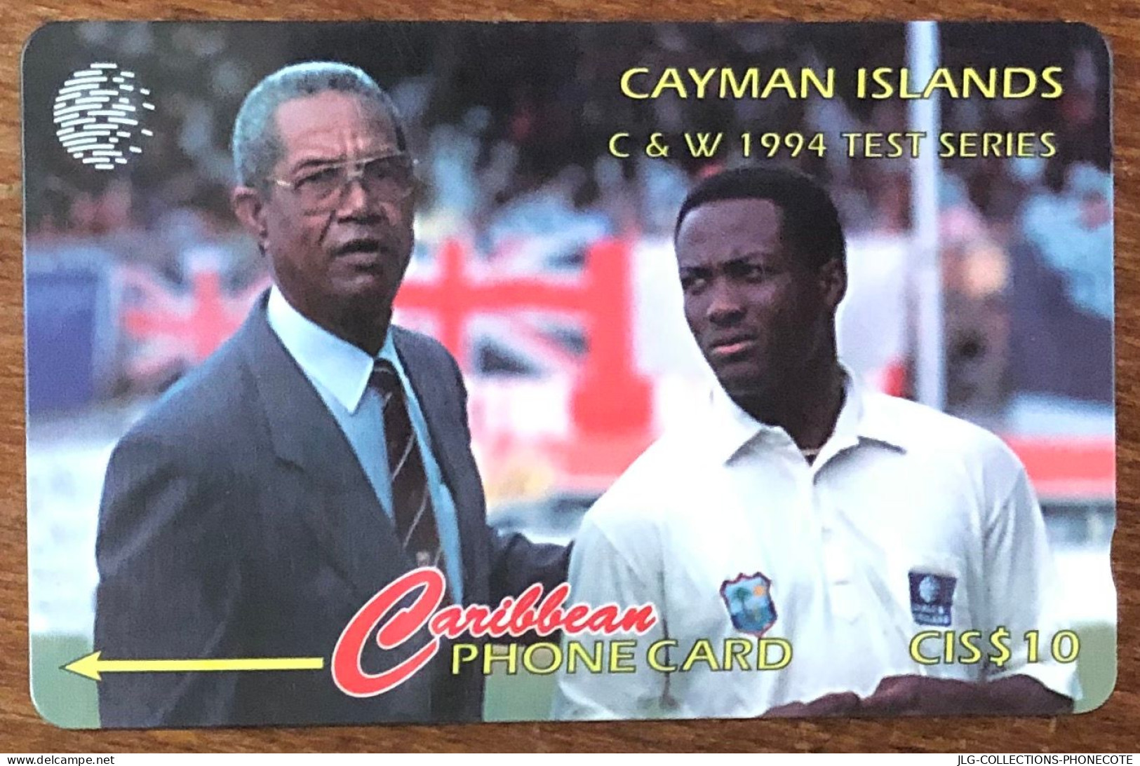 CAYMAN ISLANDS TEST SERIES CI$ 10 CARIBBEAN CABLE & WIRELESS SCHEDA TELECARTE TELEFONKARTE PHONECARD CALLING CARD - Isole Caiman