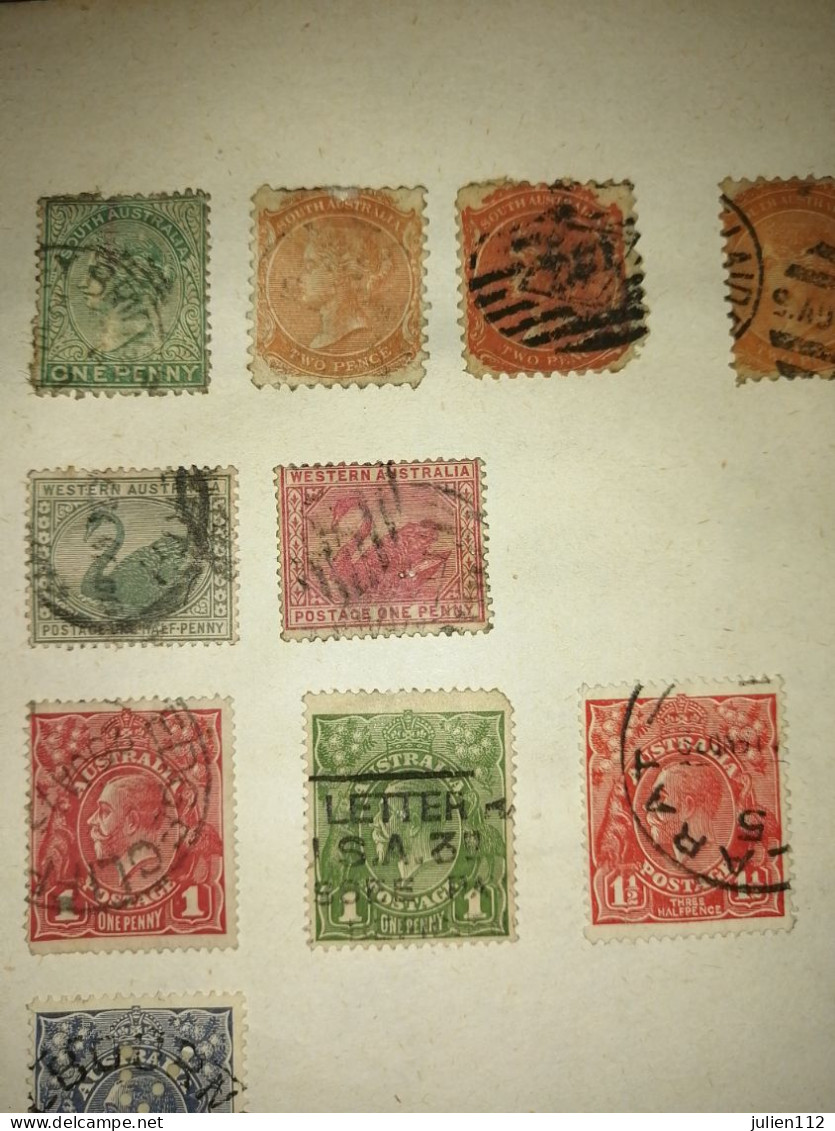 Timbres Australie - Gebraucht