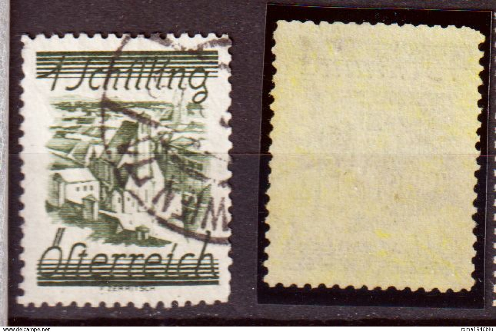 Austria 1925 Unif.349a Vede Giallo **/MNH VF/F - Unused Stamps