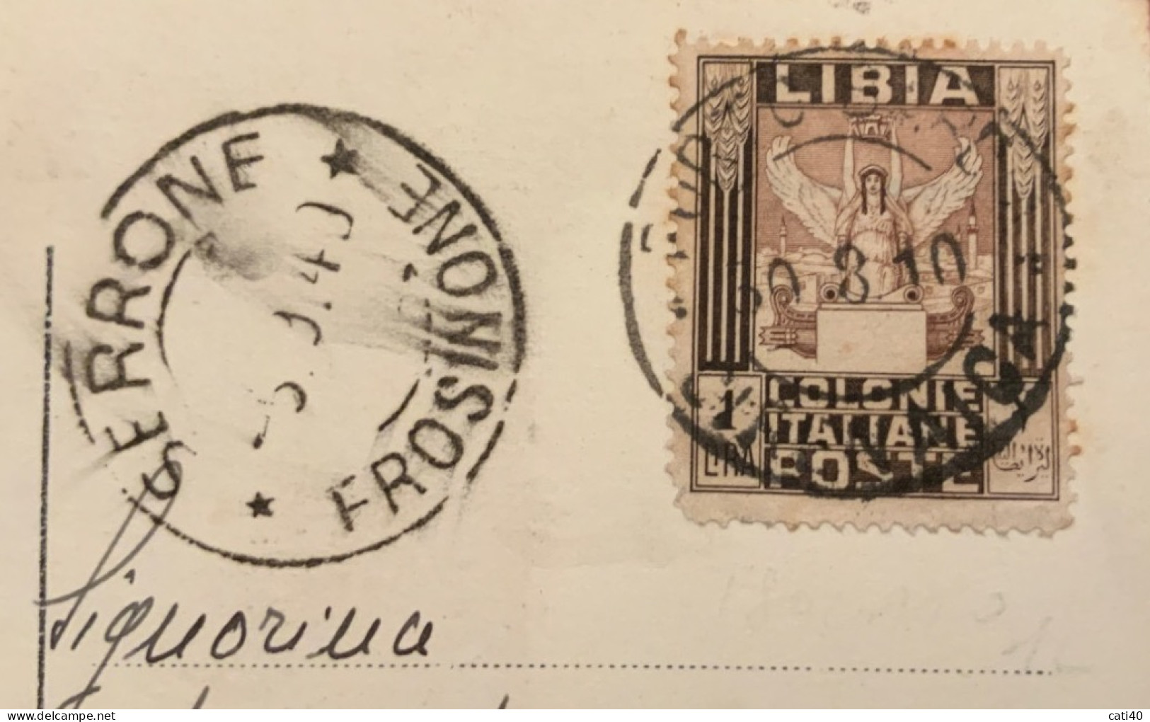 COLONIE ITALIANE - EL MERG * CIRENAICA * 29/8/1940 + SERRONE * FROSINONE * CARTOLINA DI UNA CAROVANA - Africa Oriental Italiana
