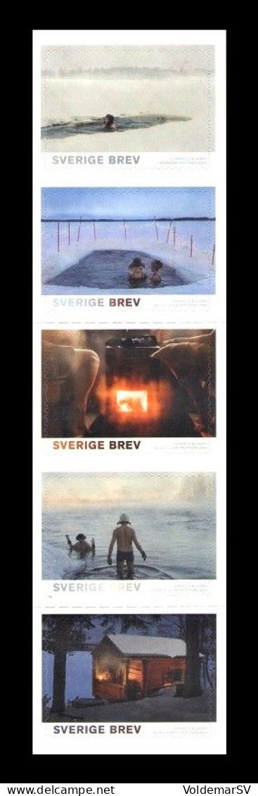 Sweden 2023 Mih. 3504/08 Saunas And Winter Swimming MNH ** - Unused Stamps