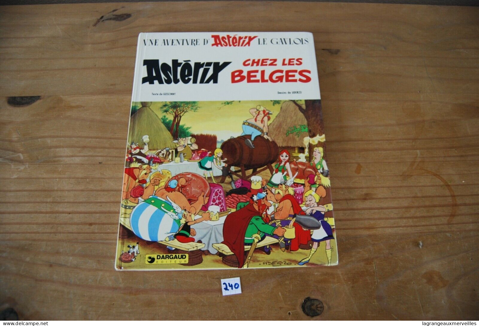 C240 BD - Astérix Chez Les Belges - Uderzo - Dargaud - 1979 - Asterix