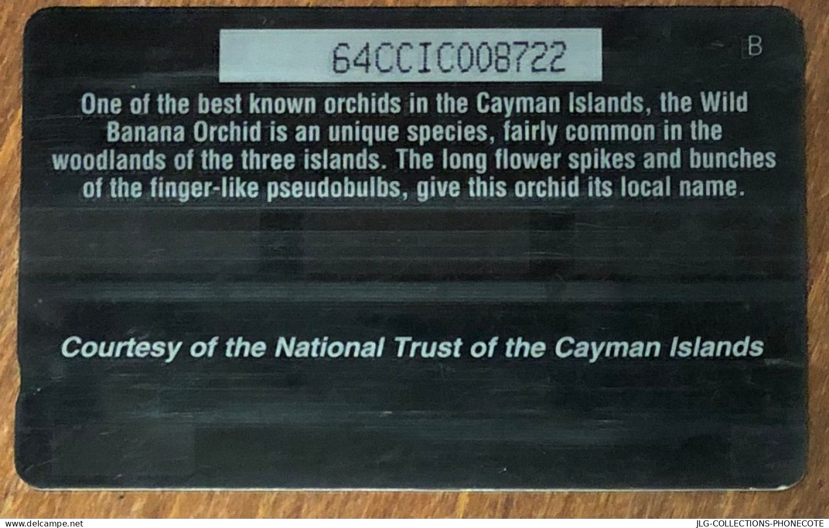 CAYMAN ISLANDS FLOWER FLEUR CI$ 15 CARIBBEAN CABLE & WIRELESS SCHEDA TELECARTE TELEFONKARTE PHONECARD CALLING CARD - Kaimaninseln (Cayman I.)