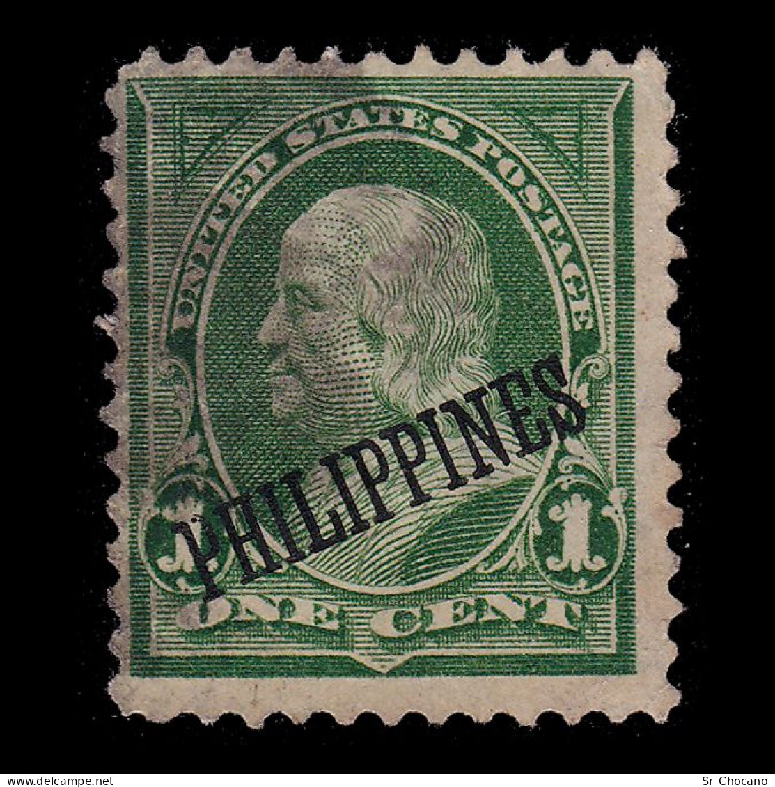 PHILIPPINES STAMP.1899-01.1c.SCOTT 213.Used. - Filippine