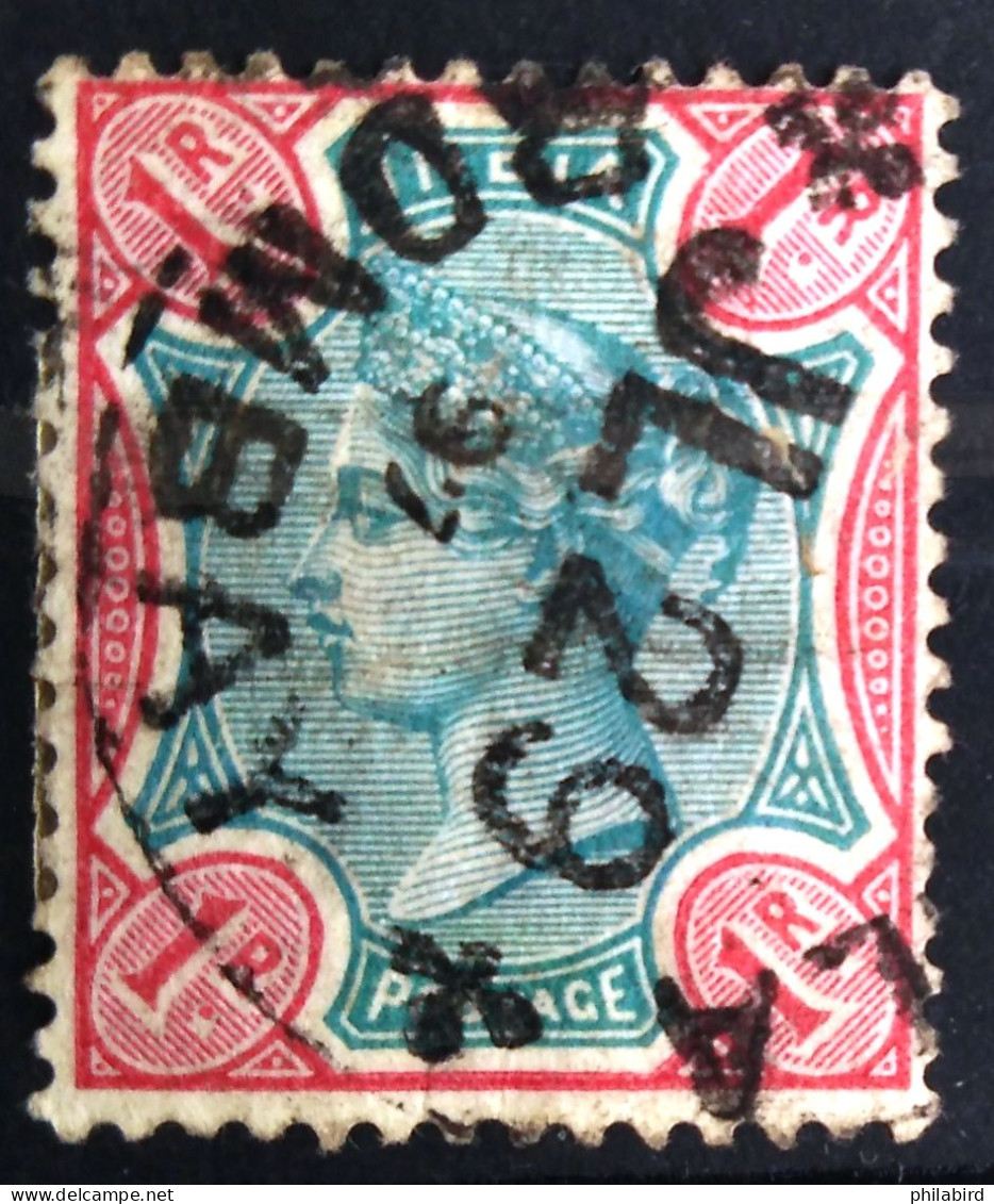 INDE BRITANNIQUE                     N° 48                   OBLITERE - 1882-1901 Keizerrijk