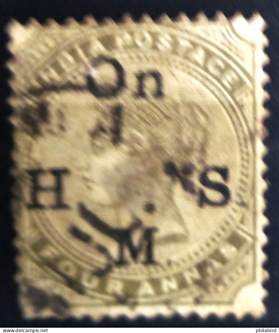 INDE BRITANNIQUE                     N° 27                   OBLITERE - 1882-1901 Keizerrijk